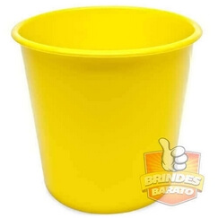 Balde de Pipoca Amarelo Tradicional