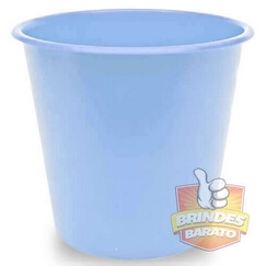 Balde de Pipoca Azul Bebê Tradicional