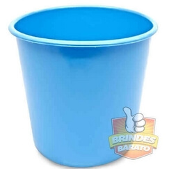 Balde de Pipoca Azul Celeste Tradicional