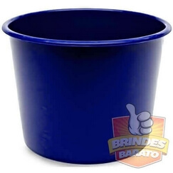Balde de Pipoca Azul Marinho