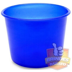 Balde de Pipoca Azul Royal