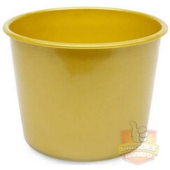 Balde de Pipoca Dourado