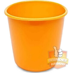 Balde de Pipoca Laranja Tradicional