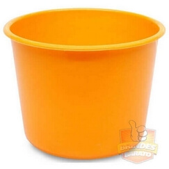 Balde de Pipoca Laranja