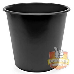 Balde de Pipoca Preto Tradicional