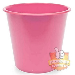 Balde de Pipoca Rosa Chá Tradicional