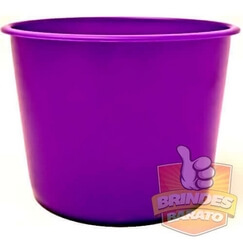 Balde de Pipoca Roxo
