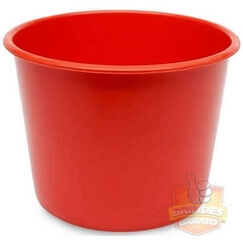 Balde de Pipoca Vermelho