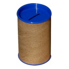 Cofrinho de Papelao Azul Royal